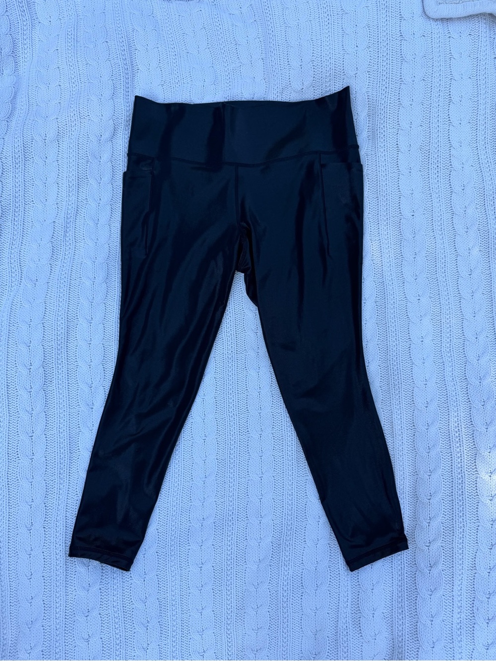 Black Women’s Athletic Leggings - High Waist Performance Bottoms